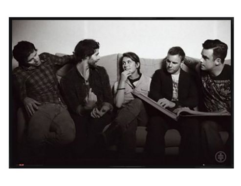 Image of Take That Gloss Black Framed Together Again Poster