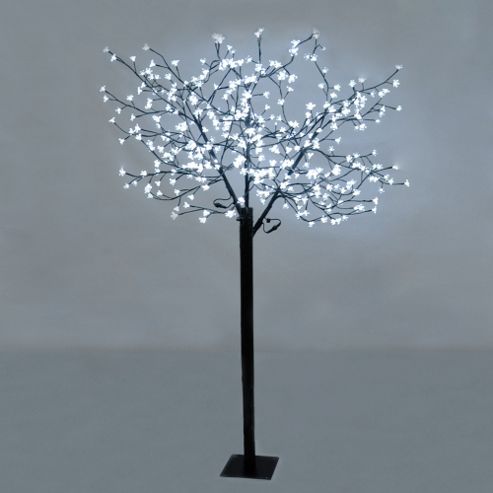 Image of 1.8m Outdoor Led Cherry Blossom Tree With 384 Cool White Led's