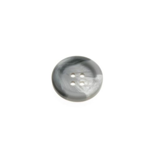 Image of Dill Buttons 23mm Round Recess Grey Marble