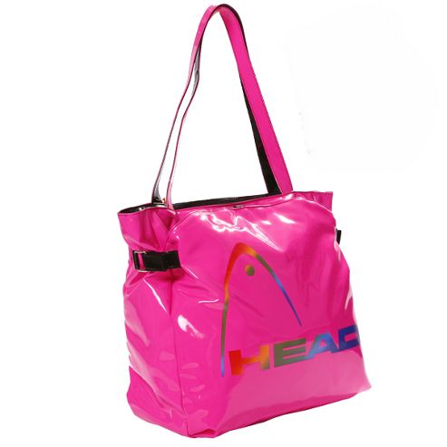 Image of Head Fusion Glossy Pu Shopper Tote Shopping/handbag