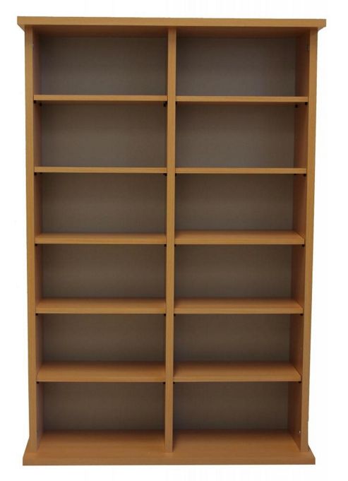 Image of Vcm Ronul Cd / Dvd Tower - Beech