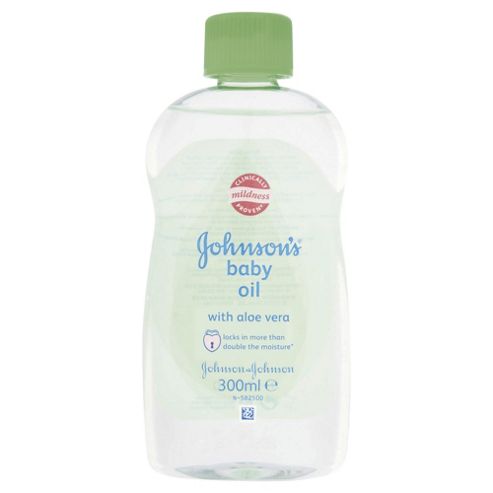 Image of Johnsons Baby Aloe Vera Oil 300ml