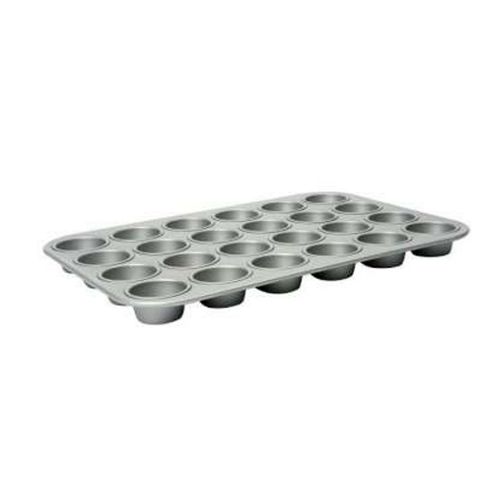 Image of Baker's Pride Professional Non-stick 24 Cup Mini Muffin Pan