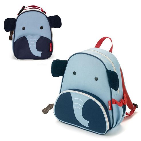 Image of Skip Hop Zoo Pack Kids Backpack & Lunch Bag - Elephant