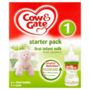 Cow & Gate 1 First Baby Milk Formula Liquid Starter Pack Ready to Feed from Birth 6x70ml