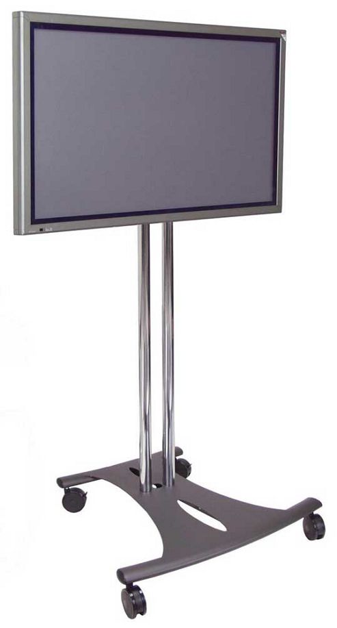 Image of Premier Mounts Floor Stand With Tilt And Castors