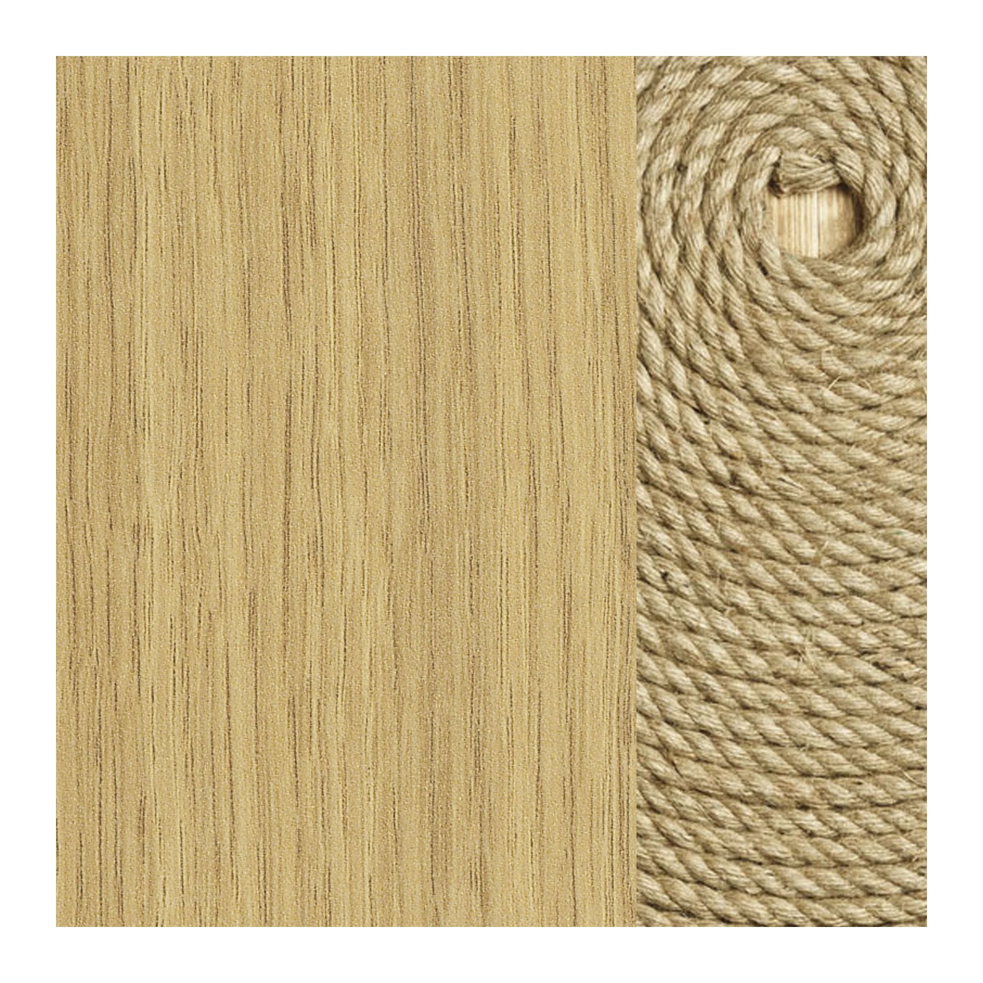 Didit Two-Drawer Wardrobe - Essential Oak Natural at Tesco Direct