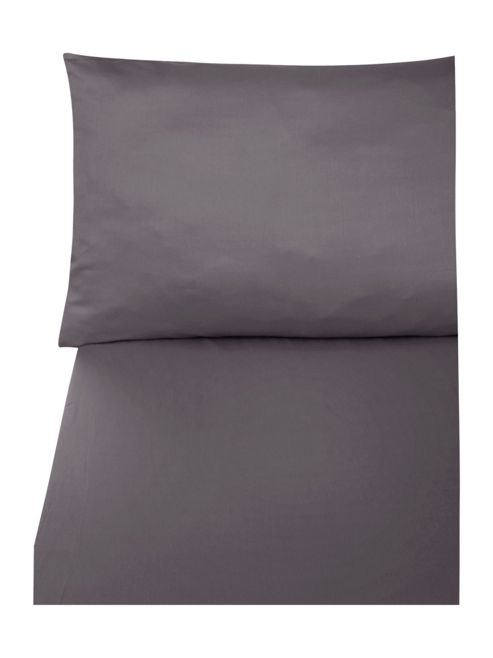 Image of Casa Couture 600 Thread Count Grey Oxford Pillowcase