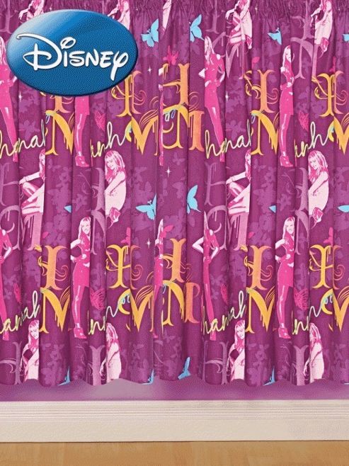 Image of Hannah Montana Curtains 54s - Gem - Multi