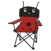 Kids Folding Armchair - Ladybird