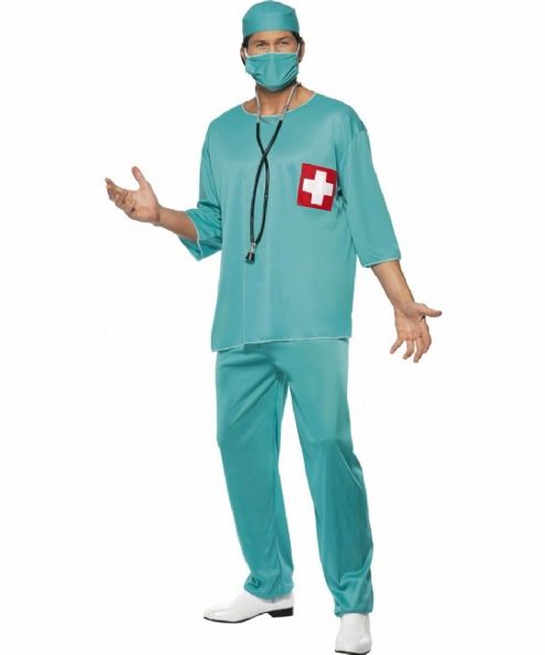 Image of Surgeon - Adult Costume Size: 42-44