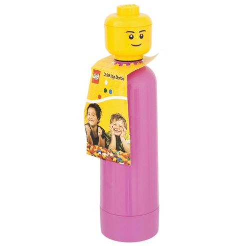 Image of Lego Pink Drinking Bottle