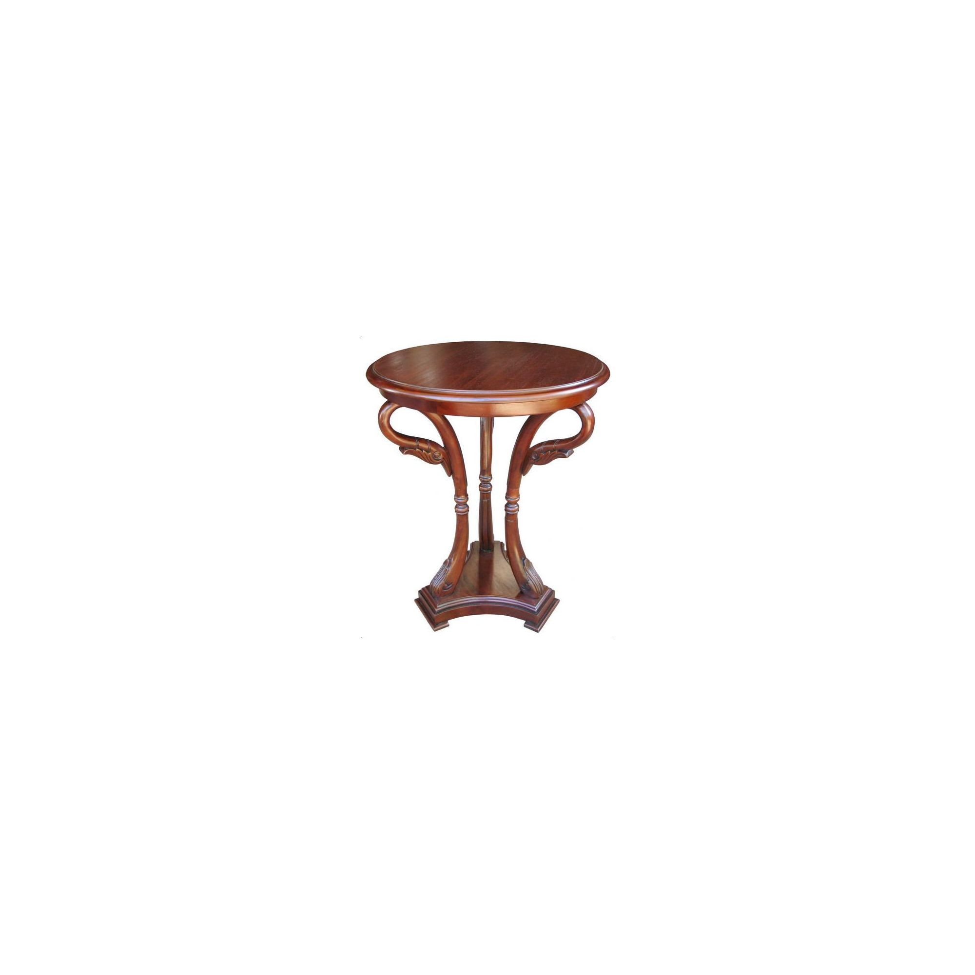 Lock stock and barrel Mahogany Swan Carved Side Table in Mahogany at Tescos Direct