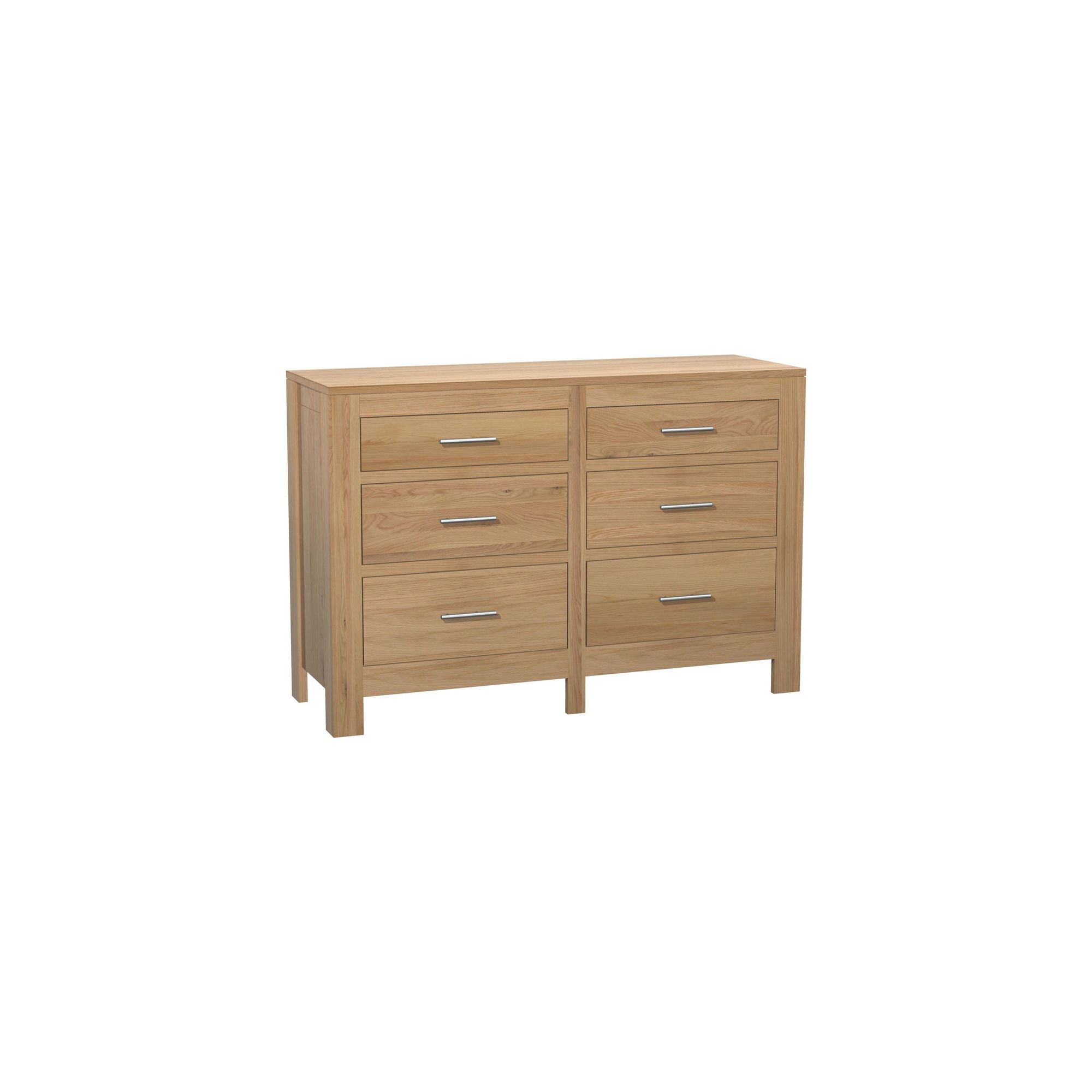 Kelburn Furniture Milano 6 Drawer Chest in Clear Satin Lacquer at Tescos Direct