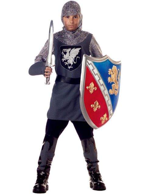 Image of Child Medieval Knight Costume Large