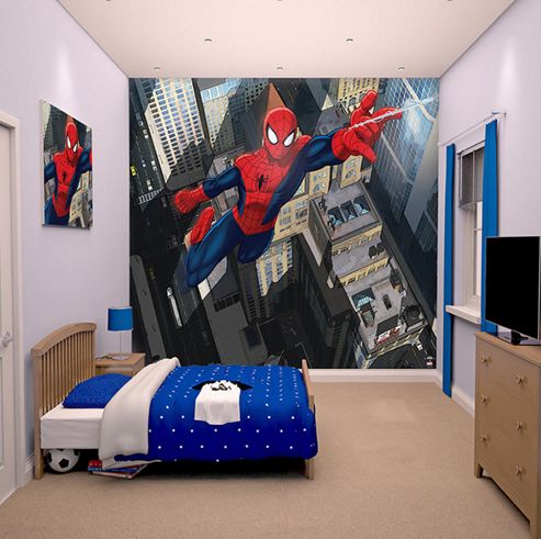 Image of Spiderman Mural