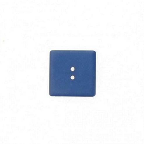Image of Buttons 25mm - Dark Blue Square 2 Hole