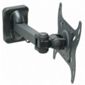 Black VESA swing arm Wall Bracket up to 32 inch