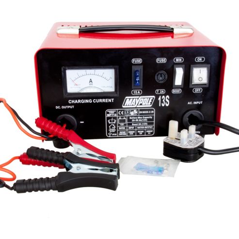 Image of Metal Cased 8 Amp Battery Charger