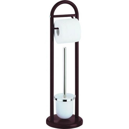 Image of Sanwood Combi Toilet Brush Set - Mocca