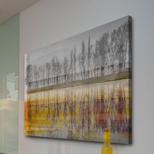 Image of Parvez Taj Sunset Lake Wall Art - 76 Cm H X 114 Cm W X 5 Cm D