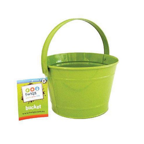 Image of Twigz Childrens Gardening Tools 0815 Gardening Bucket (green)