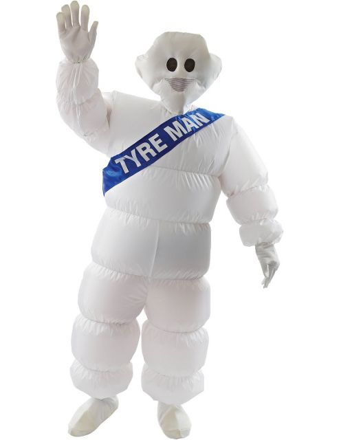 Image of Inflatable Michelin Man Fancy Dress Costume