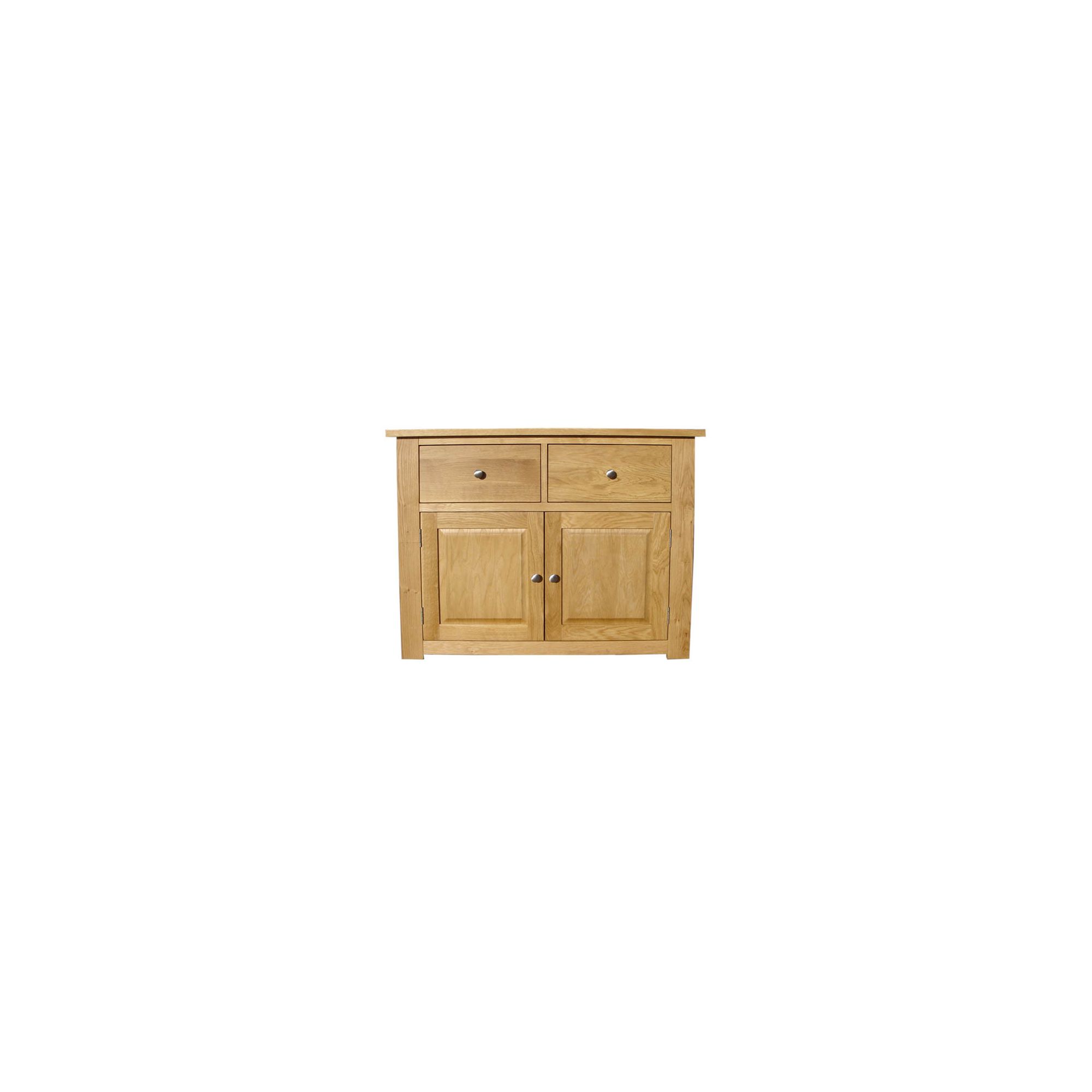 Home Zone Furniture Lincoln Oak 2009 Two Drawer Sideboard at Tesco Direct