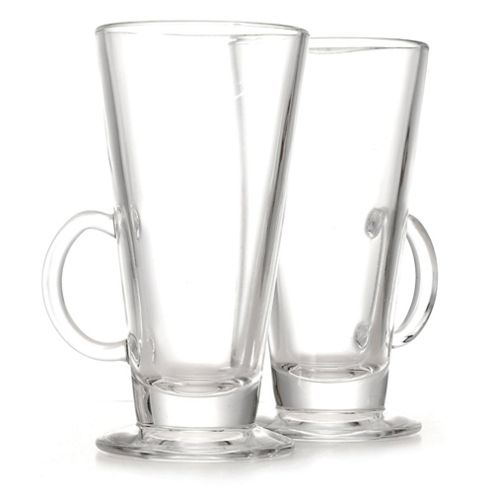 Image of Latte And Irish Coffee Glasses, Pack Of 2