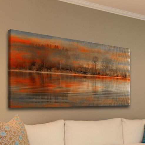 Image of Parvez Taj Serenity Canvas Wall Art - 45 Cm H X 91 Cm W X 5 Cm D