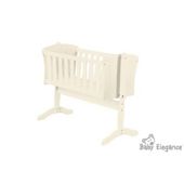 Baby Elegance Anna Swing Crib - Cream