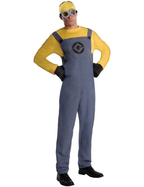 Image of Minion Dave - Adult Costume Size: 38-40