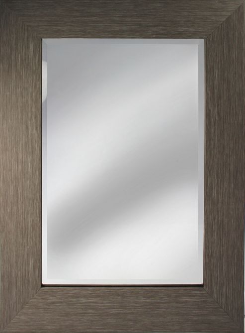 Image of Pharmore Ltd Contemporary Mirror - Black - 120 Cm H X 50 Cm W X 2.5 Cm D