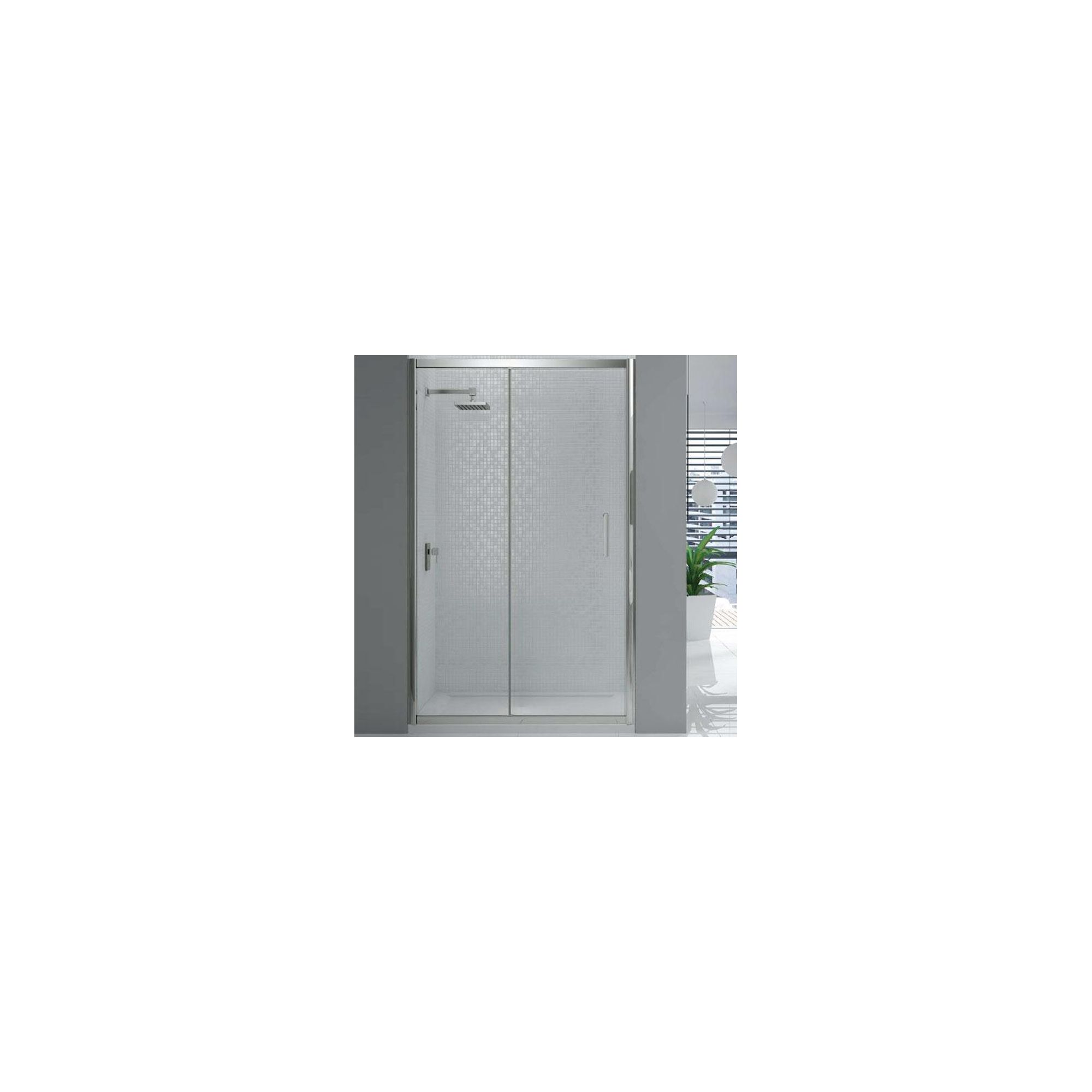 Merlyn Vivid Six Sliding Shower Door, 1700mm Wide, 6mm Glass at Tesco Direct