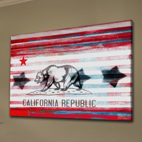 Image of Parvez Taj Cal Repub Wall Art - 61 Cm H X 91 Cm W X 5 Cm D