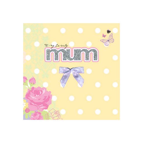 Image of Sparkle And Bow Mum Card