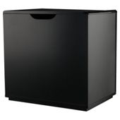 Stockholm Black Gloss Storage Seat