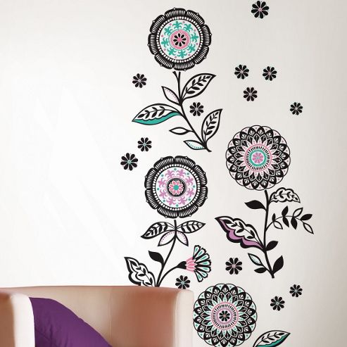 Image of Wallpops Floral Medley Wall Stickers