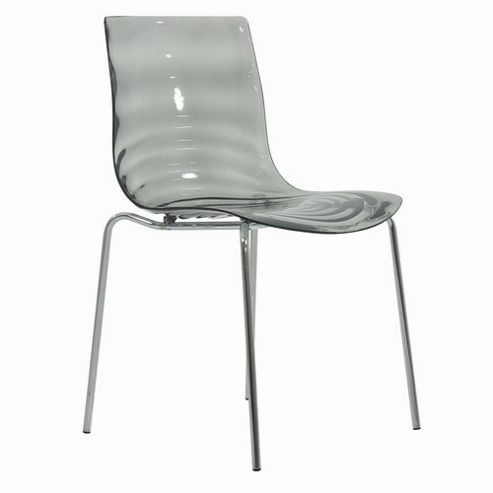 Image of Wave Gel Dining Chair Smoke