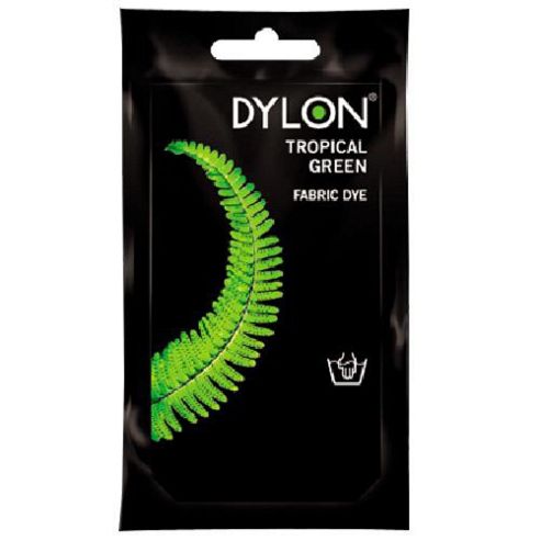 Image of Dylon Fabric Dye - Hand Use - Tropical Green