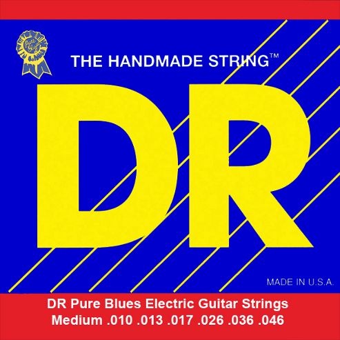 Image of Dr Pure Blues Medium Guitar Strings