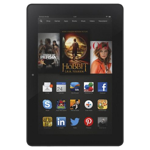 Image of Kindle Fire Hdx, 8.9" Tablet, 64gb, Wifi - Black (2013)