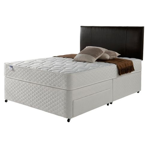 Image of Silentnight Miracoil Comfort Micro Quilt Non Storage Divan - King (5ft)