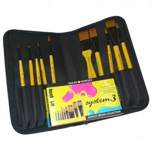Image of System 3 Acrylic Brush Collection