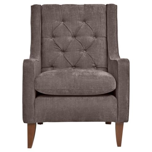 Image of Chartwell Chenille Armchair, Nutmeg