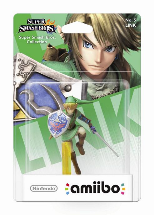 Image of Link Amiibo Smash Character Multi