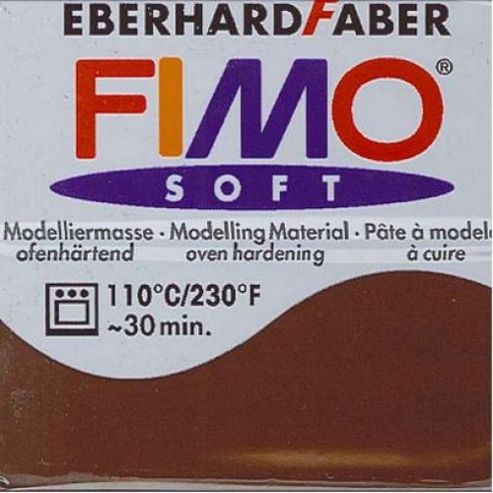 Image of Fimo Soft 56g Chocolate