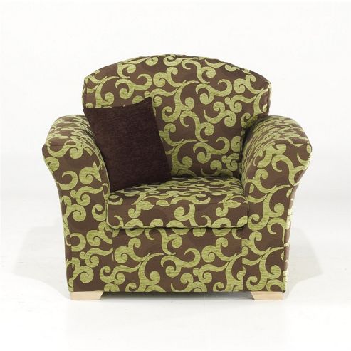 Image of Kendal Chair - Lime Scroll