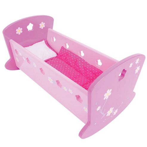 Image of Bigjigs Toys Bj391 Daisy Doll Cradle