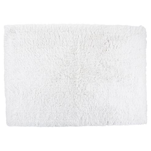 Image of Tesco Luxury Tufted Bath Grey - White